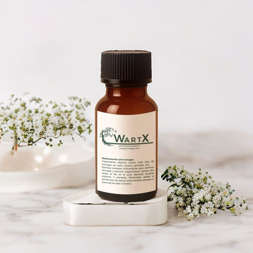 Frasco de WartX, tónico de aplicación localizada de Alquimia Verde